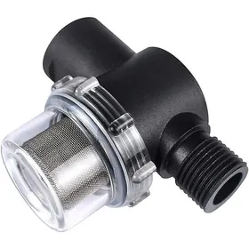 Meilleurs prix pour Filtre de pompe à eau 1/2 pouce à visser compatible avec les pompes Wfco ou Shurflo (remplace 255-313 noir + argent 1 pièce)