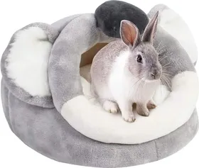 Comparer les prix de Petit lit pour animaux de compagnie se blottir lit Chaud en peluche de coton lit pour animaux de compagnie lit grotte des access