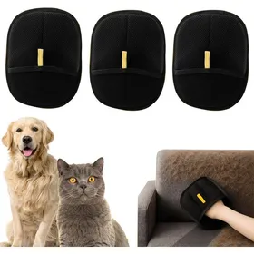 Comparer les prix de Gants de toilettage pour chat - Brosse magnétique pour chats et chiens - Gant antistatique pour enlever les poils d'animaux