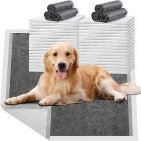 Comparer les prix de Éducateurs pour Chien Chiot20Pcs Alèses Jetables Pour Chien 60x90cmDésodorisation à la fibre de carbone Les Super Absorbant.