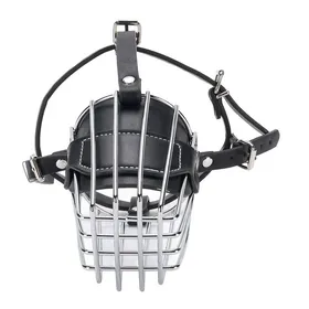 Comparer les prix de OMABETA Museau de chien pour grands chiens Muselière réglable pour chien de berger allemand panier en fil métallique pour sport