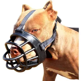 Meilleurs prix pour Muselière souple pour chien ajustement sûr et confortable pour mieux prévenir les morsures la mastication et les aboie MUSELIERE