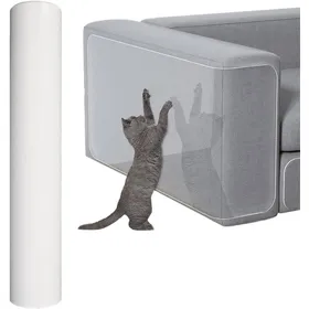 Meilleurs prix pour Tapis anti-griffures pour chat - Protection pour canapé et meubles contre les griffures de chat - 20 x 300 cm - Autocollant de prote