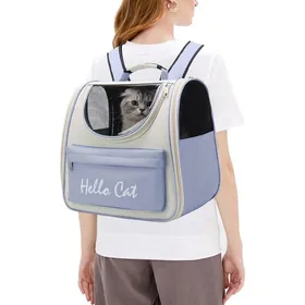 Comparer les prix de Sac À Dos De Transport Pour Chien ChatAirline Approuvé Sac À Dos Pour Chat Avec Matelas AmovibleRespirant Sac De Transport Pour