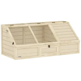 Comparer les prix de Abri Exterieur Pour Tortues 120x55x50cm Enclos Nature Sans Fond Maison Confortable Accessoire Facile à Ouvrir