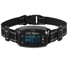 Comparer les prix de Clôture électrique pour Chien - TChoupin - Sans fil - Avec écran LCD couleur - Distance maximale 2000 m - 9 niveaux dintensité