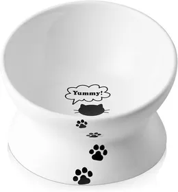 Meilleurs prix pour Gamelle pour chat anti-vomissement, gamelles surélevées pour chat, gamelle inclinée pour chat, gamelle en céramique pour animaux de