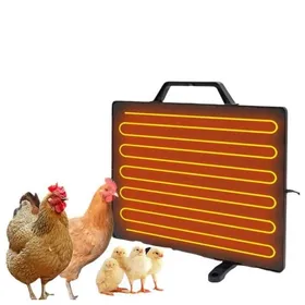Comparer les prix de Chauffage pour poulailler plaque chauffante chenil pour animaux de compagnie poulailler chauffage à air chaud pour couvaiso YYV