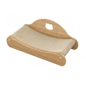 Comparer les prix de Griffoir pour chat 60x24x30cm sisal naturel résistant sans miettes dormir et griffer intégrés stable solide protège les meubles