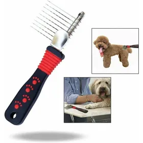 Comparer les prix de Peigne de toilettage - LARGEIGHT - Brosse râteau - Couleurs multiples - Pour chiens et chats - Ergonomique