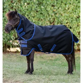 Comparer les prix de Couverture dextérieur pour poney Horseware Amigo Ripstop 900D Turnout 200g - Noir - 70 cm