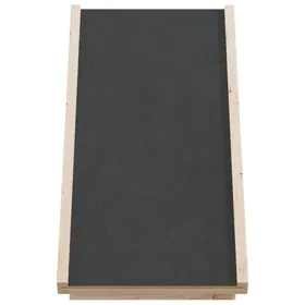 Comparer les prix de Rampe pour chiens en bois - WIENS - Gris - 70x35 cm - Hauteur réglable 30 38 45 cm - Antidérapant - Pliable