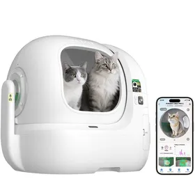Meilleurs prix pour PUROBOT MAX PRO 2 Litiere Chat Autonettoyante Bac Litière Autonettoyante Nouvelle Amélioré avec Caméra Entrée plus GrandeWi-FI