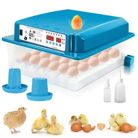 Comparer les prix de Riossad Couveuse Un incubateur professionnel Incubateur Oeuf Automatique Livré avec lampe à oeufs Deux styles 36 Oeufs COUVEUSE
