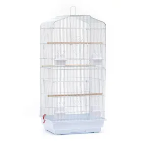 Comparer les prix de MIPAN  Cage à Oiseaux pour Calopsitte élégante Inséparable Perruche Ondulée Canaris Blanc