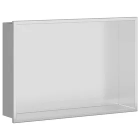 Meilleurs prix pour BONNIE®Niche de douche - Résistant aux éclaboussures - Argent 45x30x9.5 cm Acier inoxydable FR113065