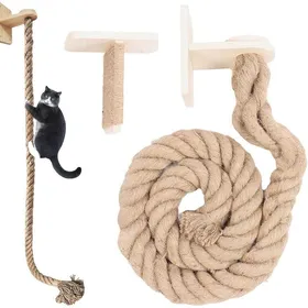 Comparer les prix de Corde descalade pour chats - Tour descalade pour chatons - Échelles de grange à pattes meubles de repos muraux dintérieur pour