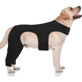 Comparer les prix de Vêtements pour chiens vêtements post-opératoires lèche-chiens coudières pour pattes arrière (S)