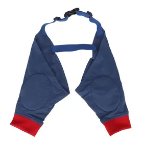 Meilleurs prix pour Attelle souple et rembourrée pour pattes avant de chien, élastique et respirante, en rouge ou bleu, pour protéger les articulations