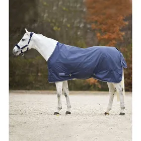 Meilleurs prix pour Couverture dextérieur pour cheval Waldhausen Economic - Bleu - 155 cm