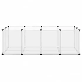 Meilleurs prix pour BEL ACHAT*Cage poulailler Extérieur de Jardin - poules/lapins - Maison pour petits animaux Transparent 144x74x465 cm PP et Acier