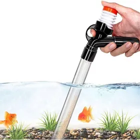 Comparer les prix de Aspirateur Aquarium Nettoyage Gravier Siphon Pompe Air Changement Eau Kit Pression (A-08)