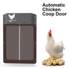 Comparer les prix de Porte automatique pour poulailler trappe lectrique avec rails de guidage scurit pour vos poules ROBOT MINIATURE