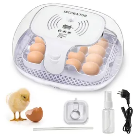 Comparer les prix de Riossad Couveuse Digital LED Machine Pour Caille,Oie Canard,Livré avec lampe à oeufs Deux styles 16 Oeufs Gris et blanc COUVEUSE