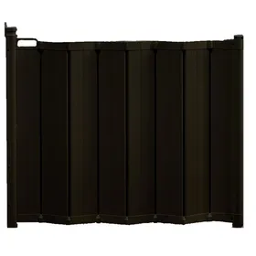 Meilleurs prix pour Bettacare Barrière de Sécurité Automatique Pliante Rétractable pour Chien 55cm - 89cm Couleur Noir