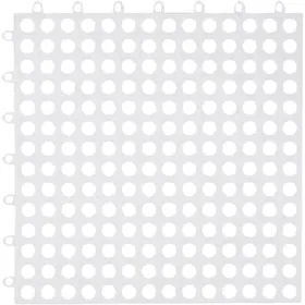 Comparer les prix de Tapis de fond pour cage à lapin avec trou rond ventilé tapis de repos pour lapin hamster rat blanc