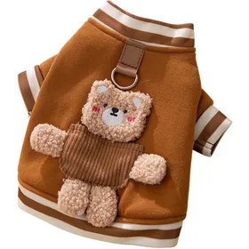 Meilleurs prix pour Manteau pour chien - Pull pour chien - Vêtements pour chien avec anneau en D - Pull dhiver chaud - Sweat-shirt douxVêtements-M