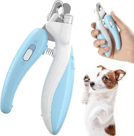 Meilleurs prix pour Coupe-ongles pour chien et chat avec lumière LED illumine les ongles ou la lignée pour une coupe sûre et facile