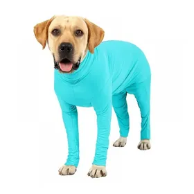 Meilleurs prix pour Combinaison Chien Antiparasitaire Totale Col E Apaisante Pour Animaux Recouvrement Post-chirurgical Réduction Perte Poils Uni Label