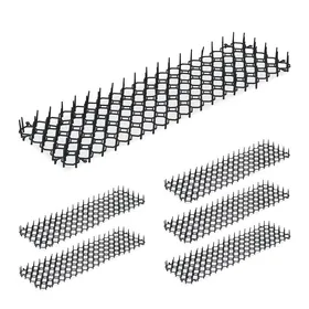 Comparer les prix de 12 x grilles anti-chats et anti-martres protection pour parterres plantes plastique tapis à épines noir