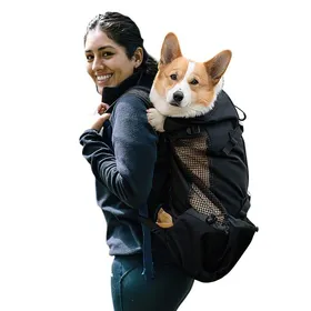 Comparer les prix de Sac à Dos pour Chien Sac Portable Réglable pour Animaux De Compagnie Sac à Dos Ventilé pour Chat Sac à Dos - L Le Noir