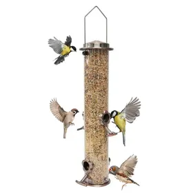 Meilleurs prix pour SHI- Mangeoires à oiseaux extérieures Mangeoires à oiseaux pour lextérieur mangeoire à oiseaux suspendue pour jardin pour