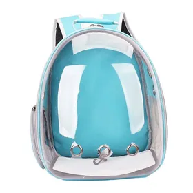 Meilleurs prix pour Sac à Dos De Transport pour Chiens Sac De Voyage pour Animal Domestiqu avec Ventilation sur 3 Côtés pour Petit Chien Chat - Bleu