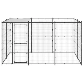 Meilleurs prix pour SALE dhiver Chenil/Enclos dextérieur - UU - Grande espace - Acier avec toit - 726 m² CC154