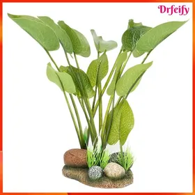 Meilleurs prix pour Plantes aquatiques artificielles - AKOZON - Paysage décoratif - Résine synthétique - 22x16x6 cm - Couleur comme image