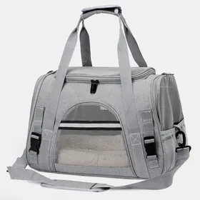 Comparer les prix de Sac de transport pour animaux - ULISEM - Homologué compagnies aériennes - Pour chats lapins chiens - 38x23x23 cm