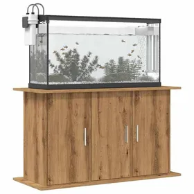 Meilleurs prix pour Support daquarium chêne artisanal 101x41x58 cm bois ingénierie-MOTHINESSTO
