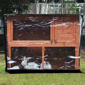 Comparer les prix de Accessoire de couverture - EINNENFFER - Clapier à lapin - Double couche - Facile à installer - Anti-poussière