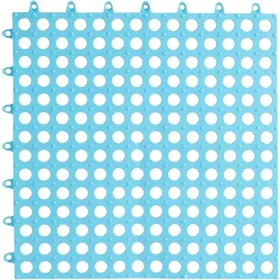 Meilleurs prix pour Tapis de fond pour cage à lapin avec trou rond ventilé tapis de repos pour lapin hamster rat bleu