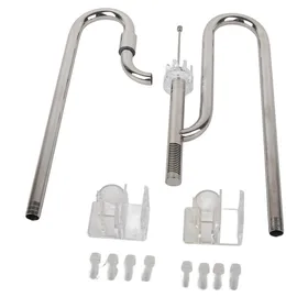 Meilleurs prix pour Tuyaux entrée/sortie acier inox 304 – Nosheir – Ø16 mm skimmer surface – pour aquarium sans cadre