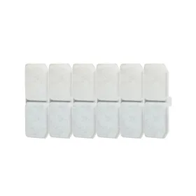 Comparer les prix de Filtres de rechange pour fontaine à eau - Phoesky - 6 pièces - Charbon actif - Pour chat et chien - Blanc