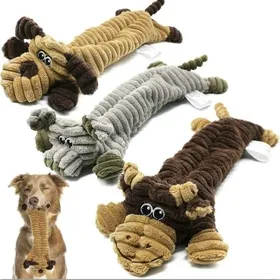 Meilleurs prix pour Lot de 3 jouets pour chien indestructibles doux et résistants