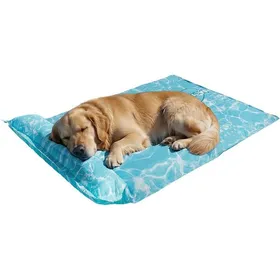 Comparer les prix de Tapis Rafraîchissant pour Grand Chien - Gel Auto-Rafraîchissant Résistant et Étanche - Format XL 100 x 60 cm