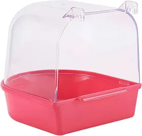 Comparer les prix de Baignoire pour perroquet, cage à perroquet, cage à oiseaux, baignoire pour animaux de compagnie, accessoires pour cage à oiseaux, r