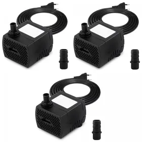 Meilleurs prix pour x3 Pompe a Eau Submersible Reglable 350L H 5W Ideale pour Hydroponie Fontaine Aquarium et Bassin purewave
