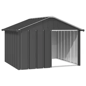Comparer les prix de Lemon Niche pour chien Anthracite 116,5x103x81,5 cm - Acier galvanisé CCL78009645